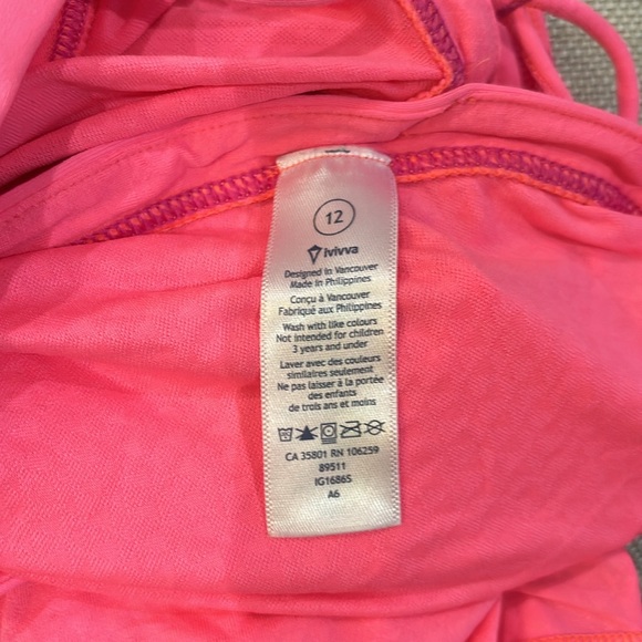 Ivivva Pink Workout Top - Picture 3 of 3